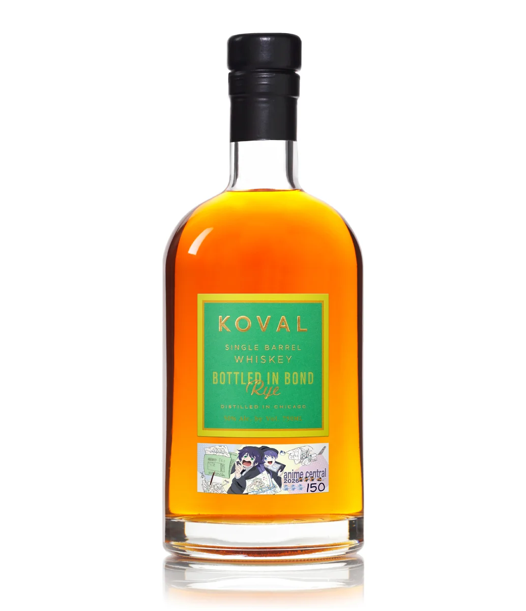 KOVAL Bottled in Bond Rye - Anime Central 2026 Limited Edition