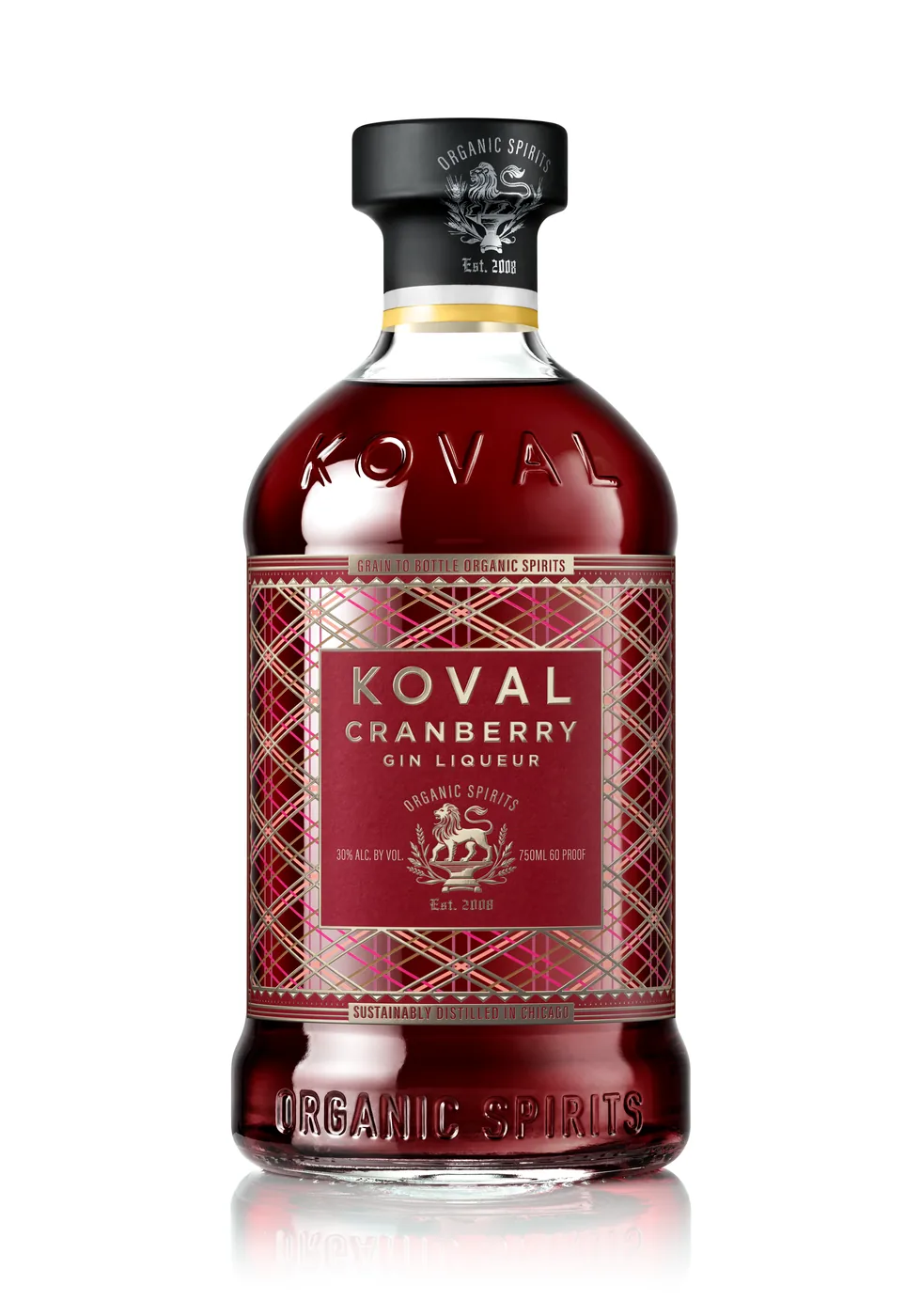 KOVAL Cranberry Gin Liqueur - Award-Winning Spirit