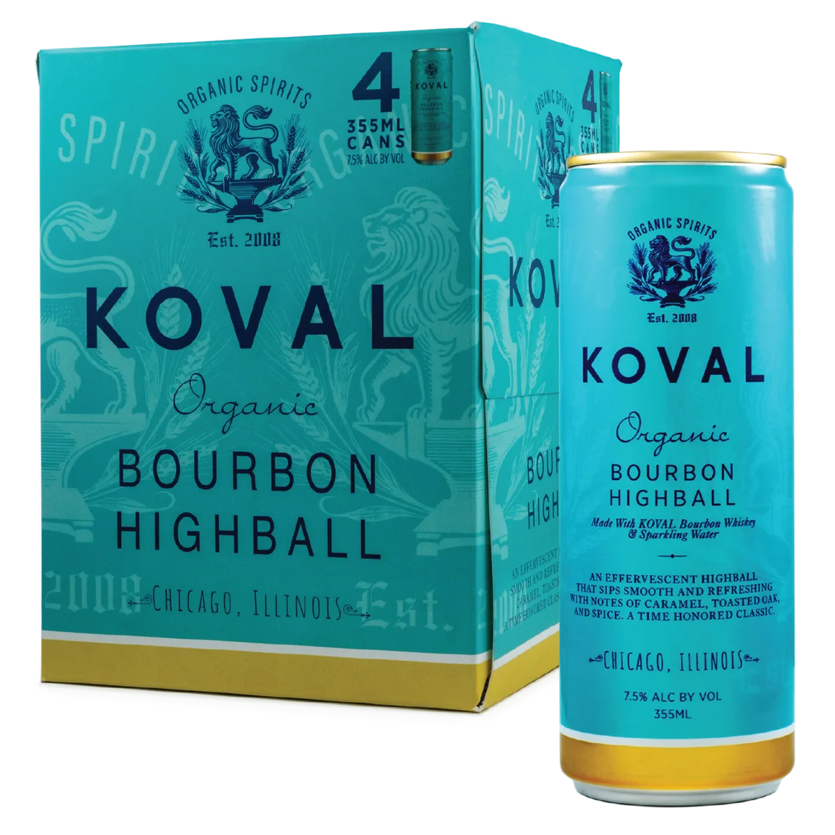 KOVAL Bourbon Highball - Ready to Drink Cocktail