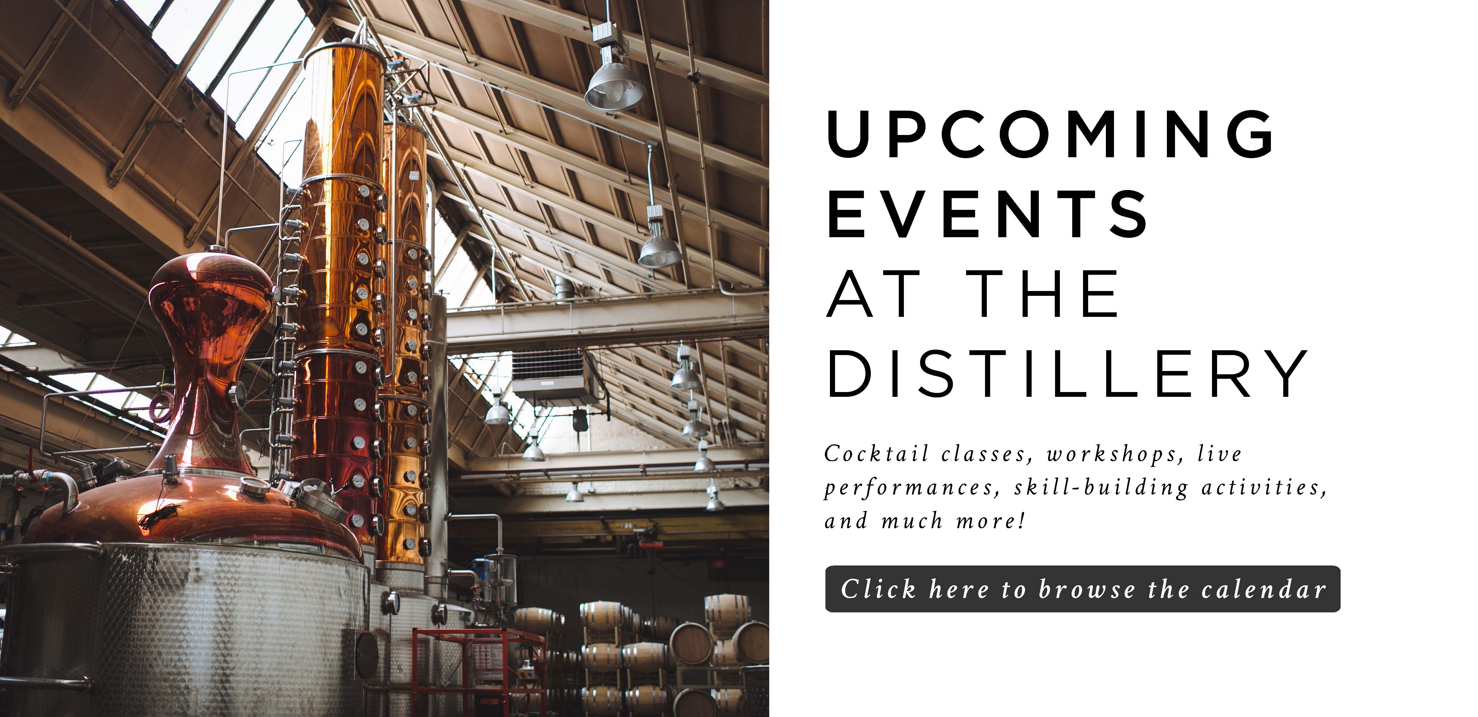 Upcoming Events website banner